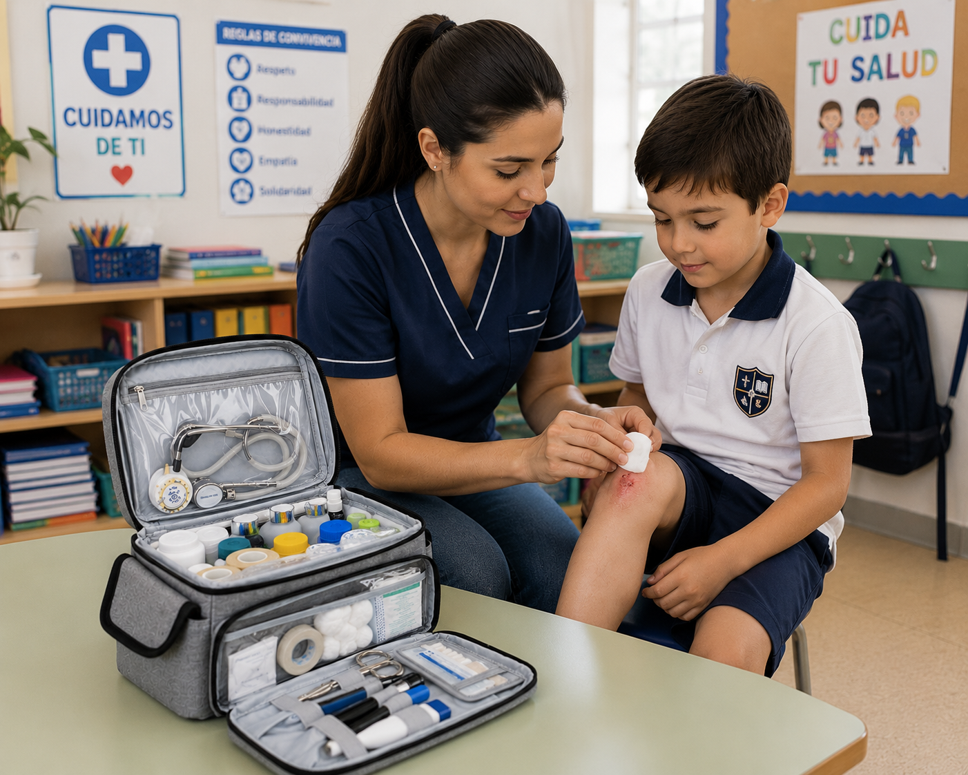 Kit Médico en Colegios